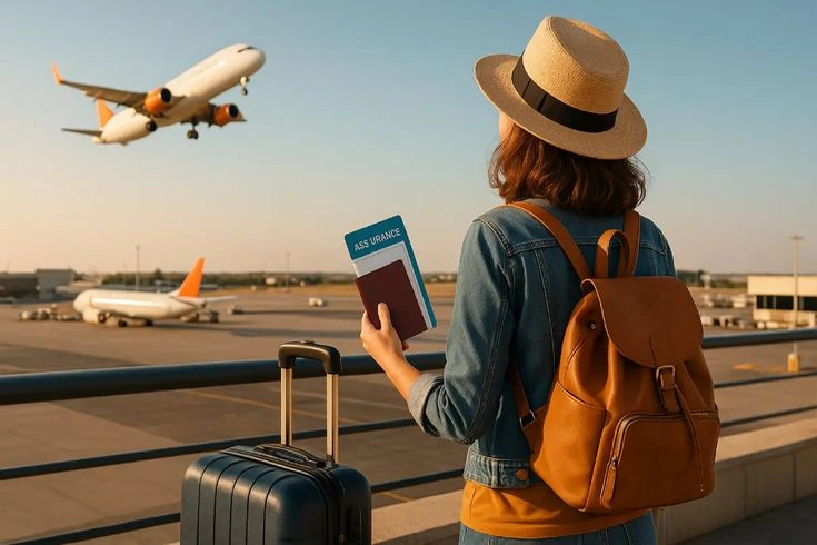 Travel documents prepared for an international trip to Pakistan