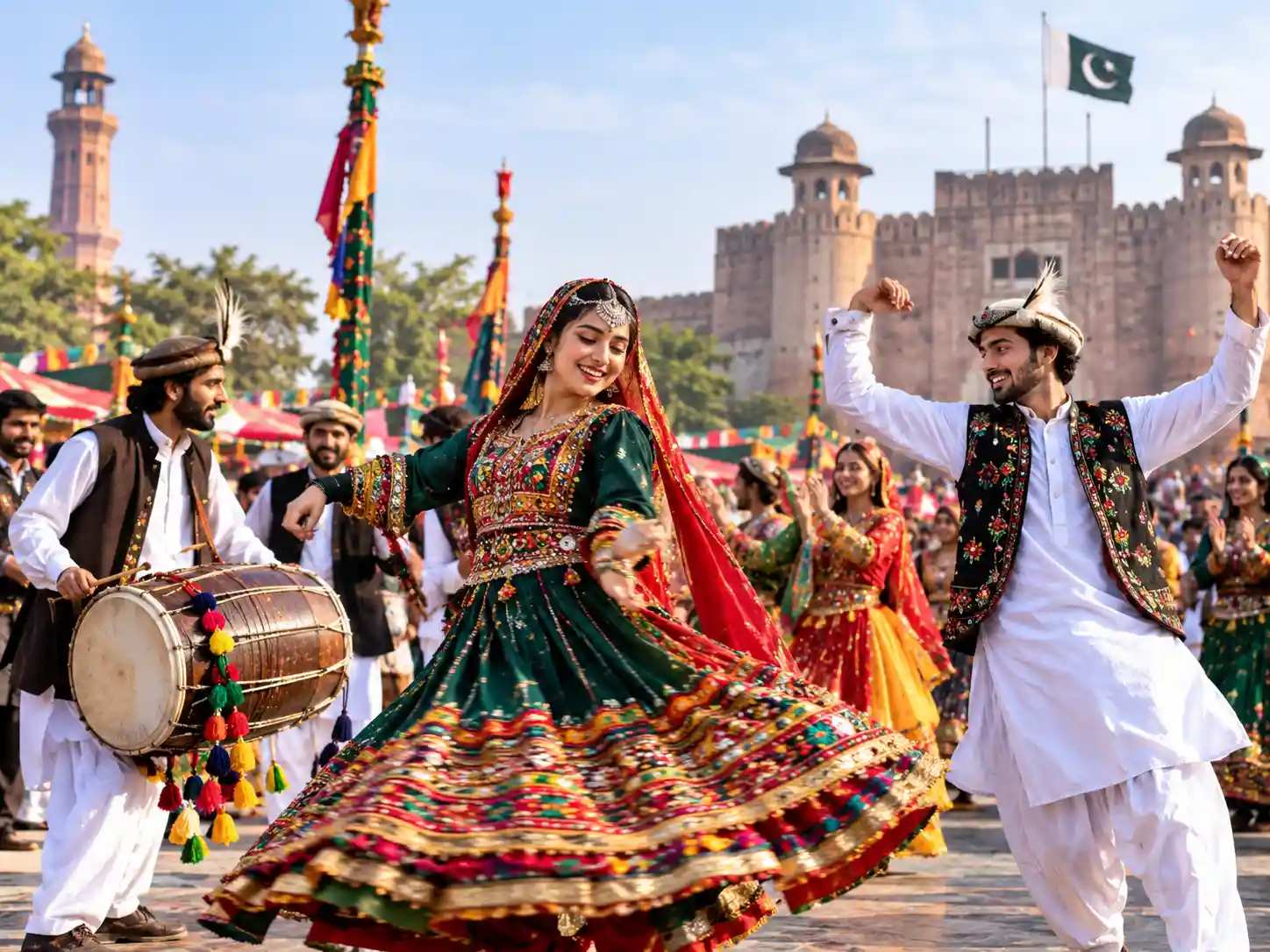 A cultural celebration in Pakistan