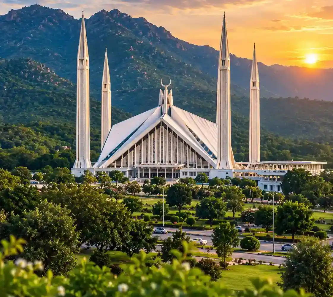 Faisal Mosque in Islamabad